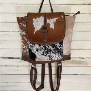 • Myra Bag Leather/Cowhide Backpack •
